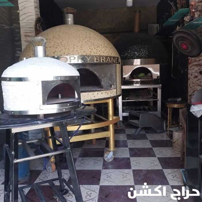 فرن بيتزا نابولي متنقل