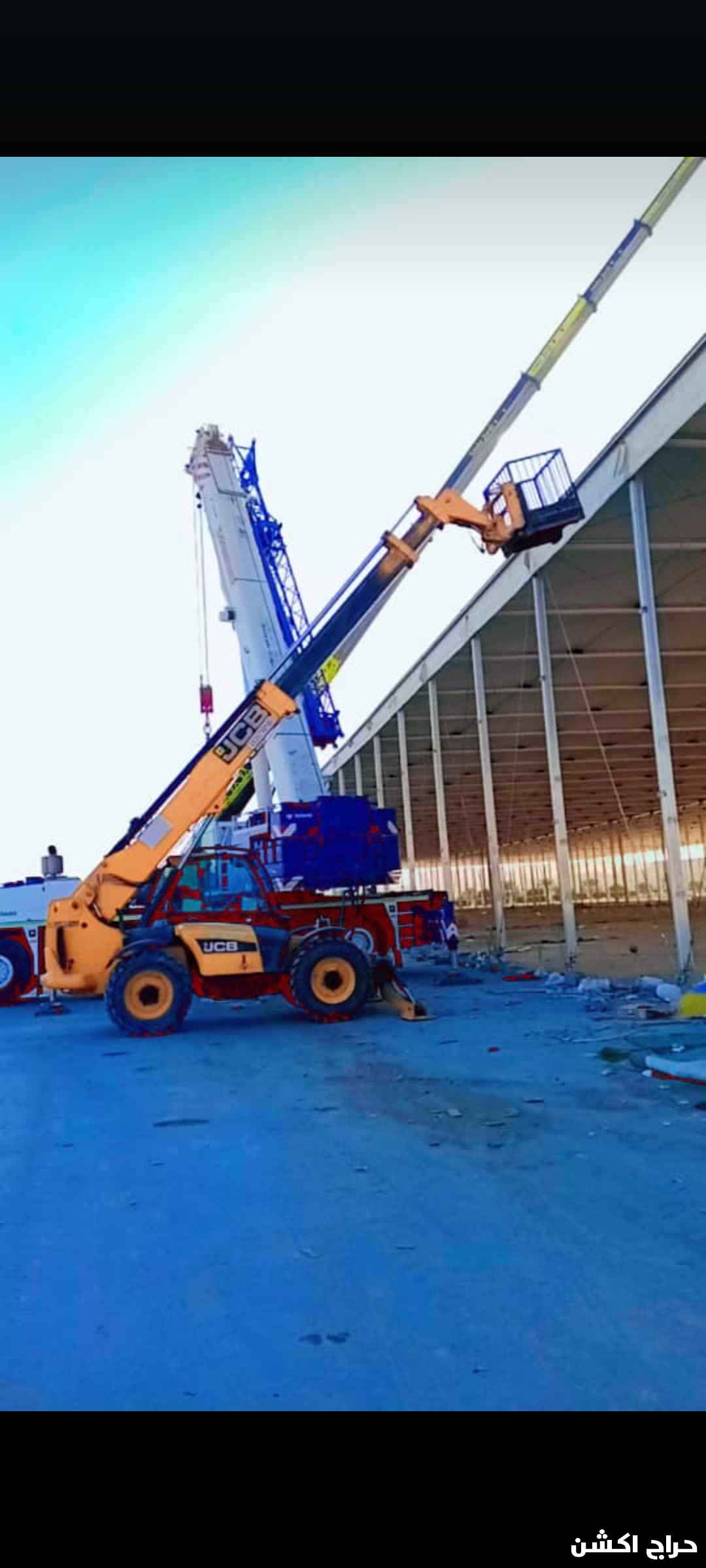 كرينات للإيجار جميع أنواعها واحجامها