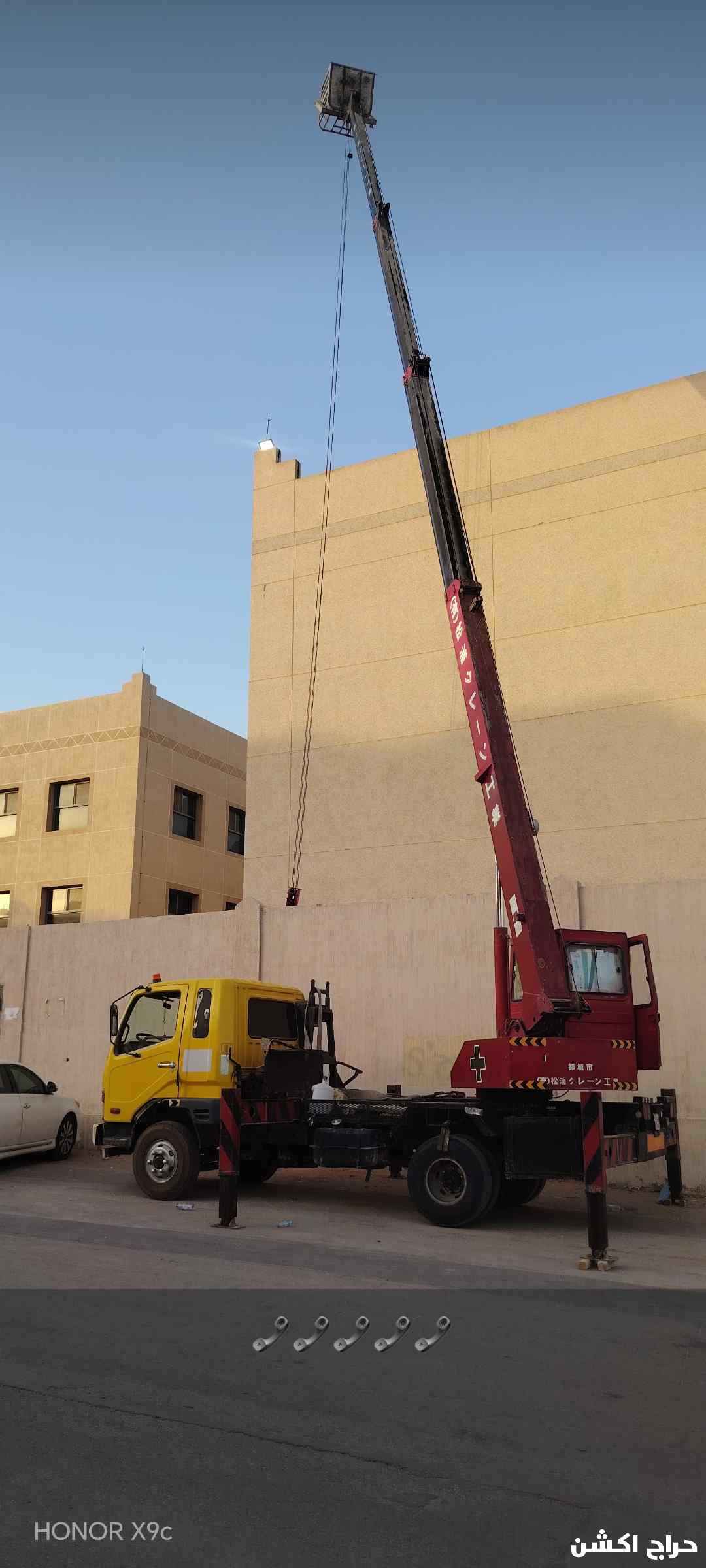 رافعه شوكيه للإيجار جميع أنواعها واحجامها