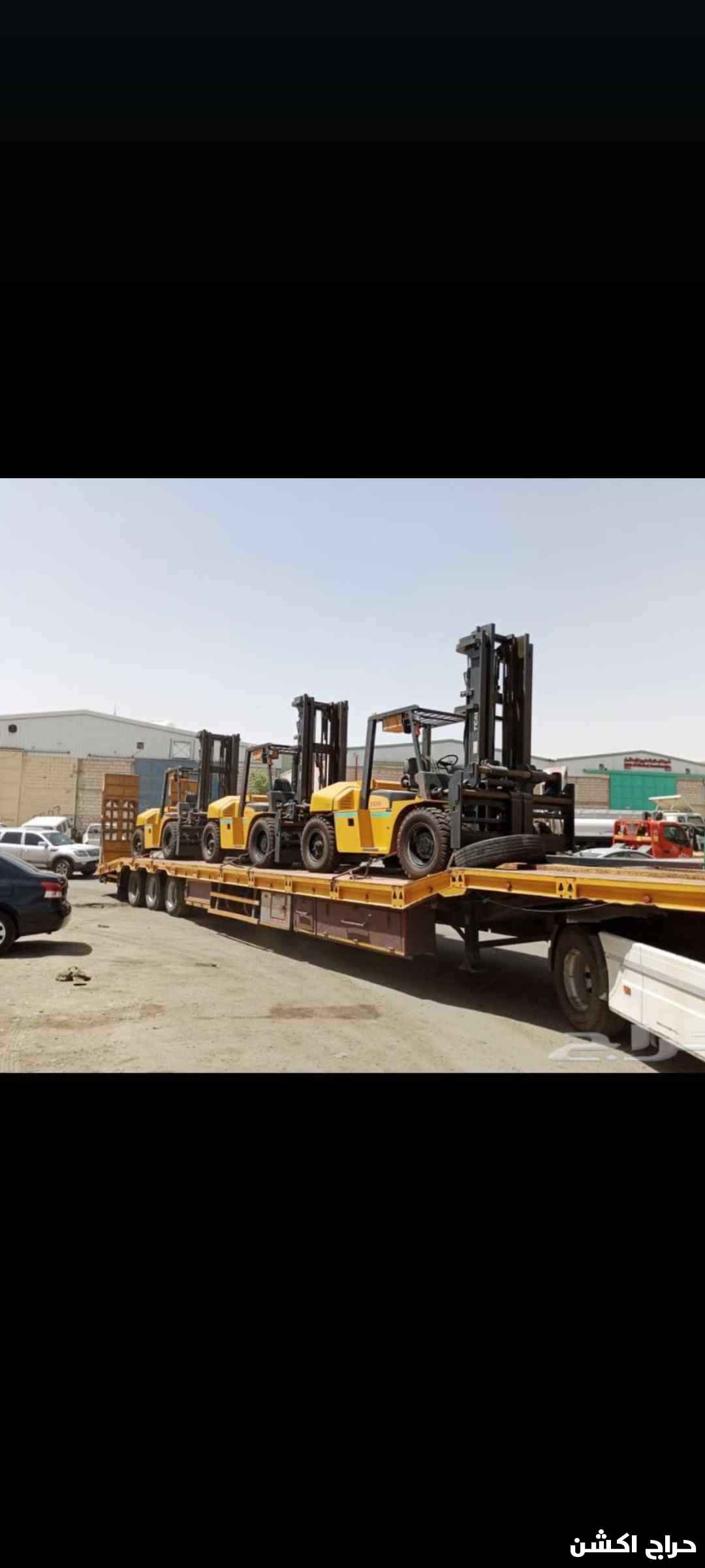 رافعه شوكيه للإيجار جميع أنواعها واحجامها