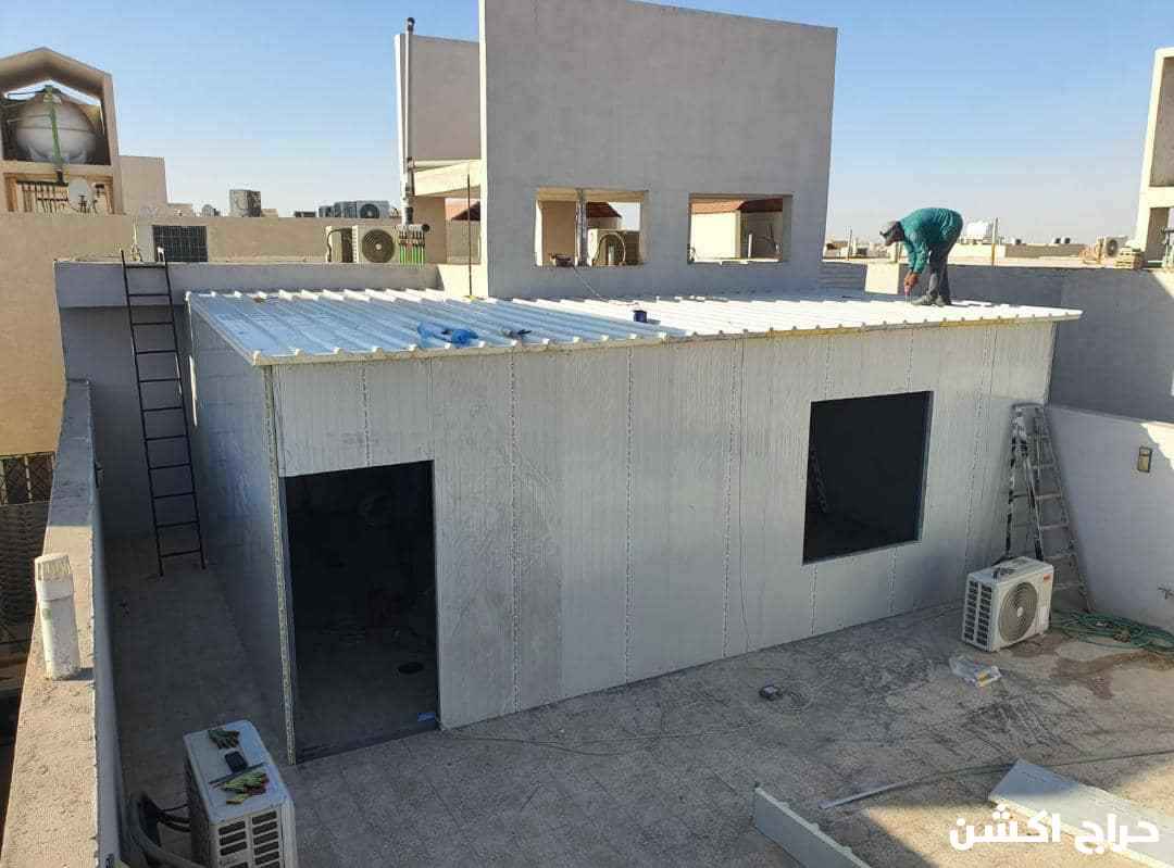 مظلات سواتر + ساندويتش بنل+جبس بورد