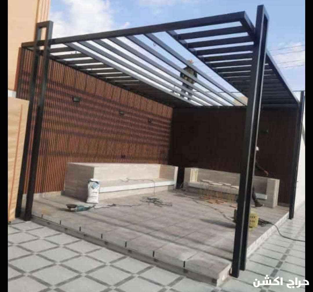 مظلات سواتر + ساندويتش بنل+جبس بورد
