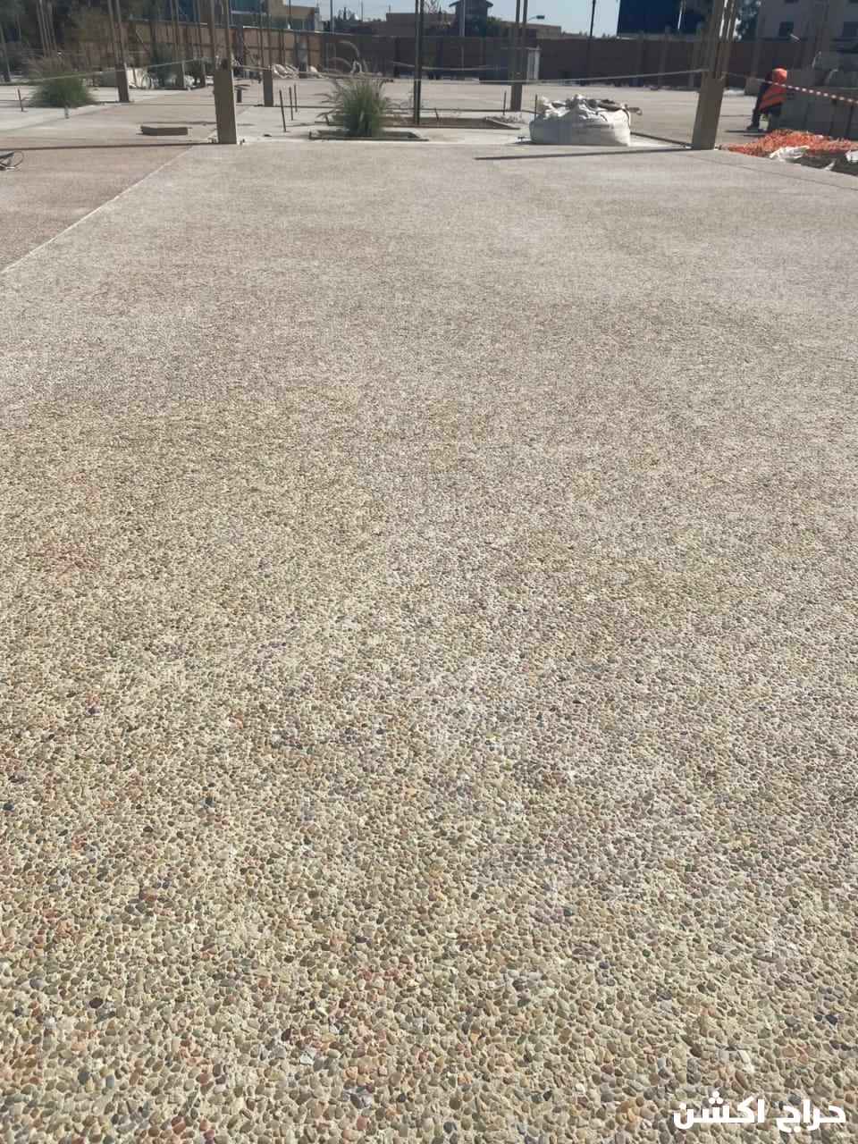 صبة مطبوعة شغل ديكورات خرسانية مطبوعة ميزانية