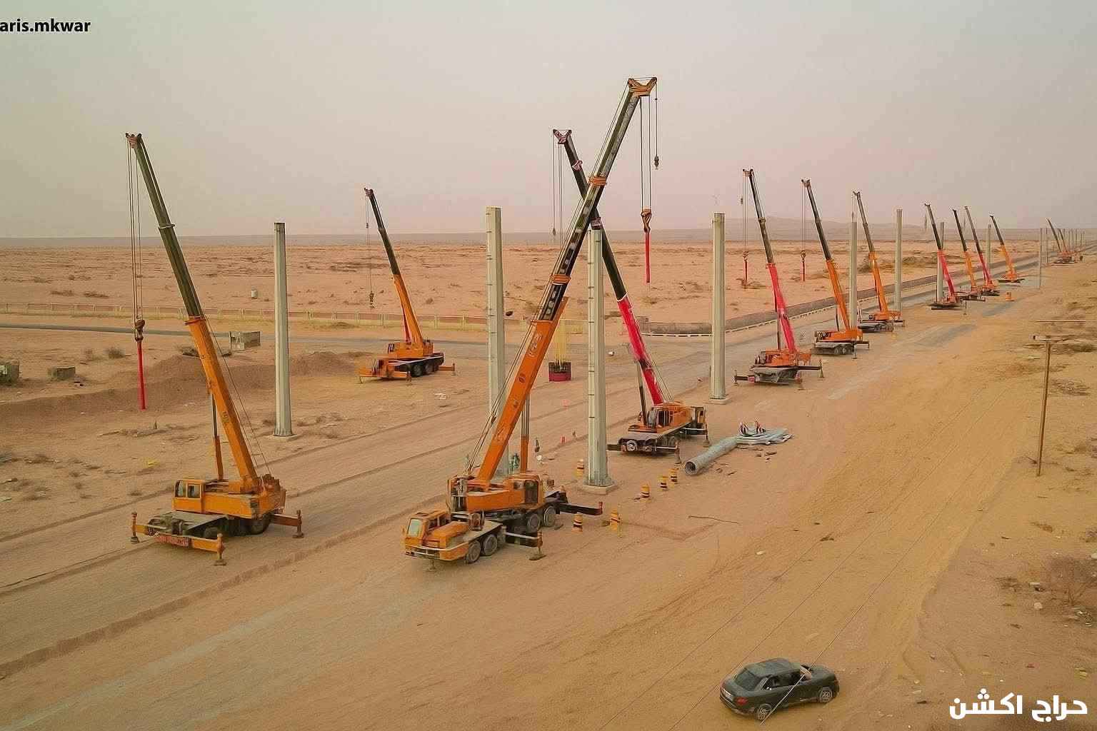 كرينات للايجار