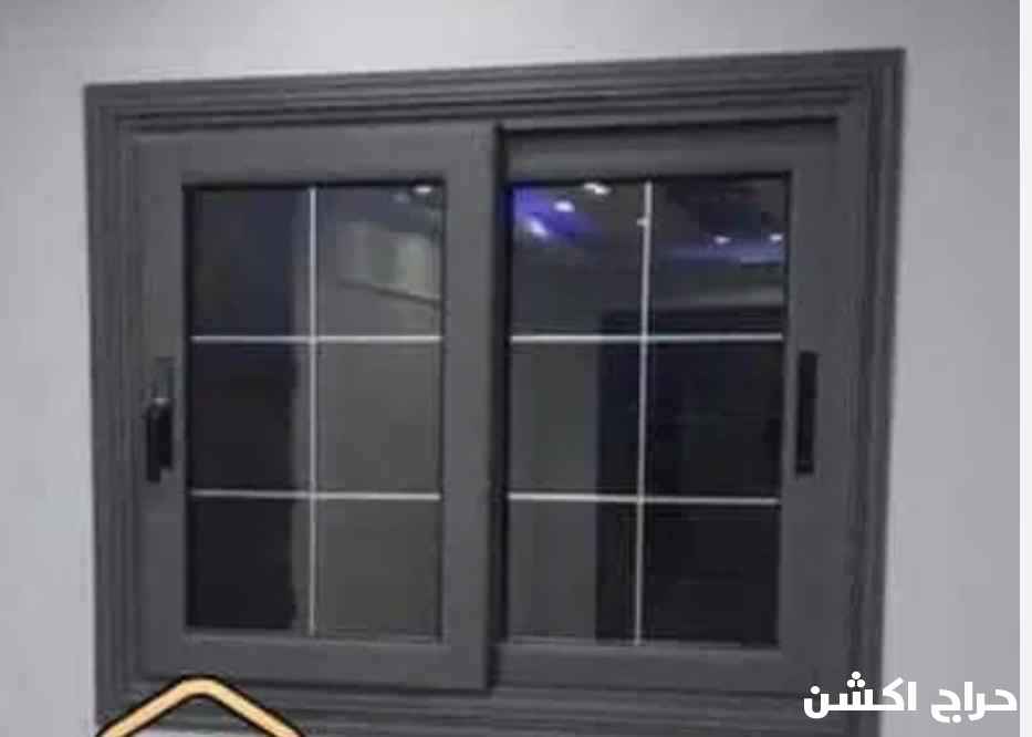 ورشه المنيوم شابيك مطابخ ابواب واجهات