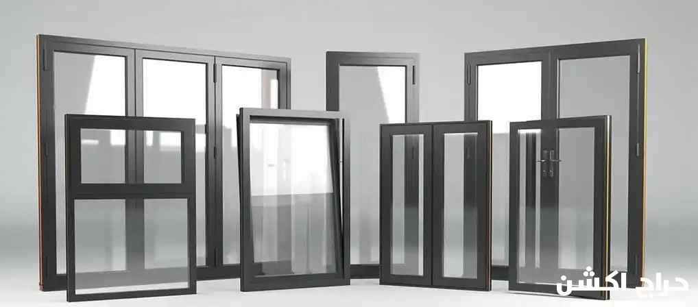 المنيوم الصفا تفصيل ابواب شبابيك مطابخ 