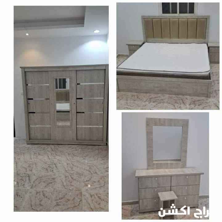 غرف نوم نفرين واطفال جاهزة بسعر المصنع