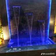 تنسيق حدائق وتصميم الشلالات