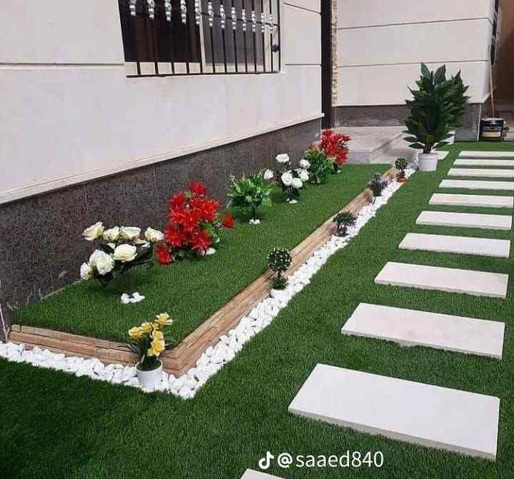 تنسيق حدائق وتصميم الشلالات