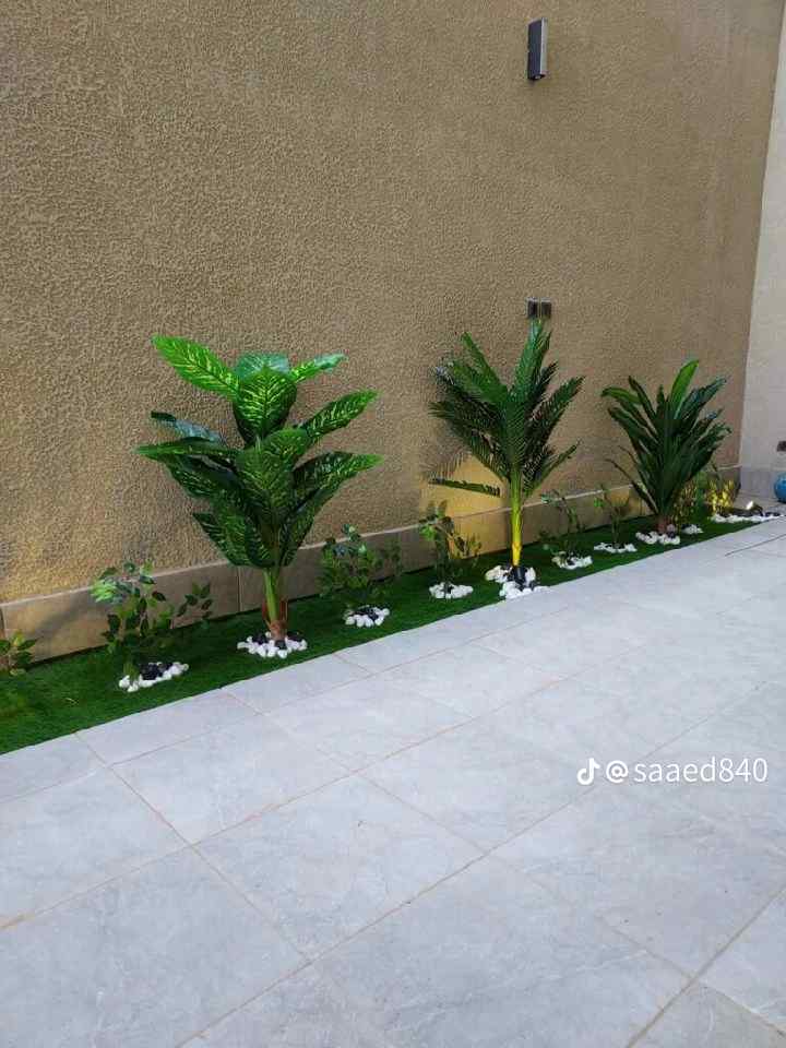 تنسيق حدائق وتصميم الشلالات