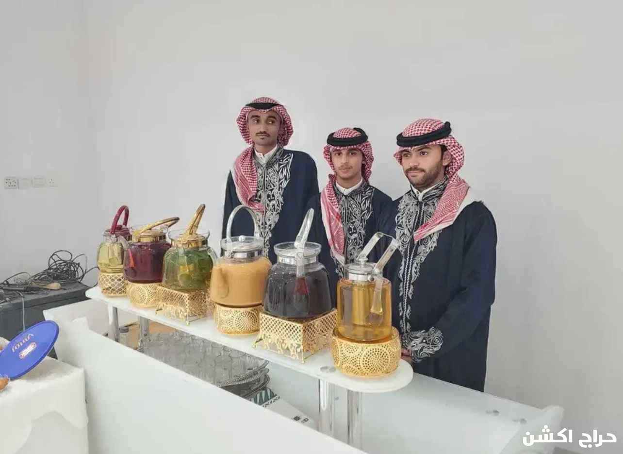 قهوجين وصبابين رجال ونساء تاجير كراسي طولات خيم 