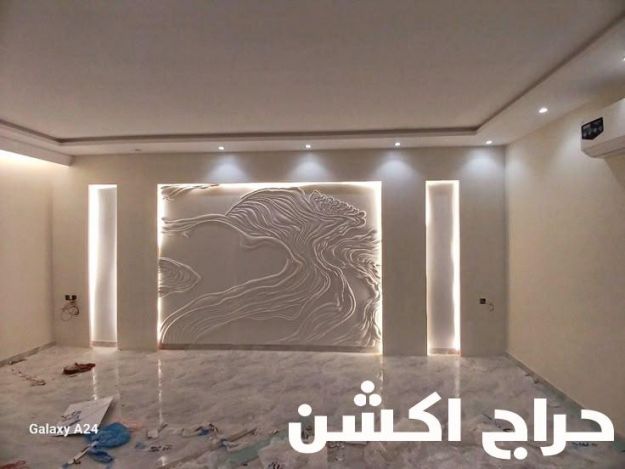 دهان بويه وفني ديكورات ورق جدران ترميمات الرياض