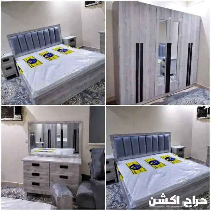 غرف نوم جوده عاليه بأقل الاسعار تكسير الأسعار شامل توصيل وتركيب 