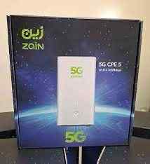 انترنت لا محدود 5G من شركه زين 