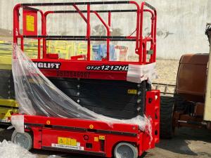 سيزر لفت 12متر14متر كهرباء للايجار